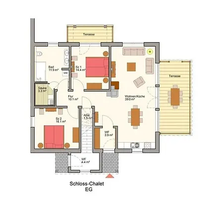Apartment Castle Chalet No 19 *