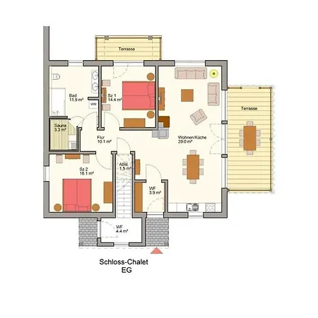 Castle Chalet No 19 * Ilsenburg